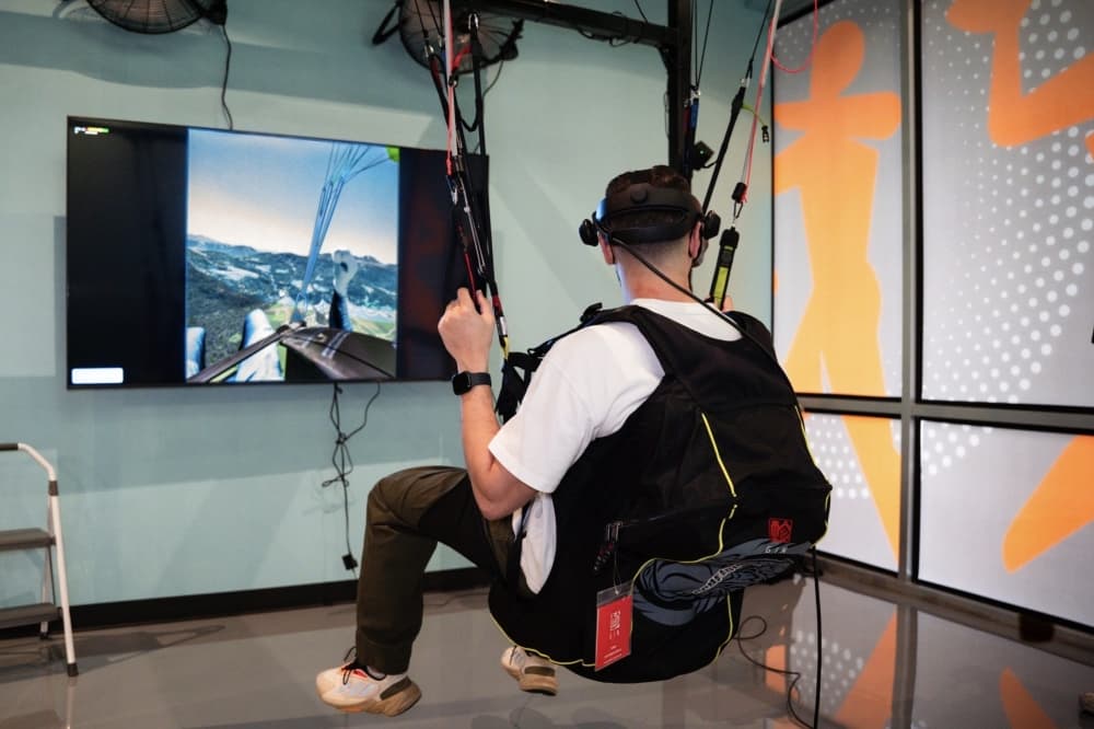 Active Arena brings paragliding simulator to south Frisco