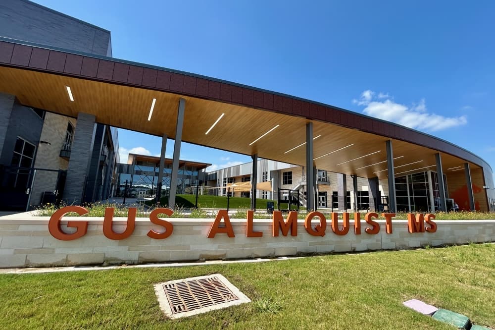 FIRST LOOK: Gus Almquist Middle School opens in Hutto ISD