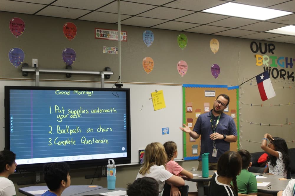 GALLERY: GCISD’s Heritage Elementary students arrive for the first day of school