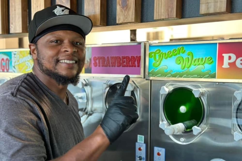 Owner Mewelde Moore is preparing for a late August grand opening celebration, he said. (Courtesy Retreats New Orleans Style Daiquiris & Eats)