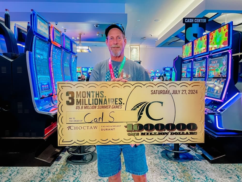 Luxurious weekend destination Choctaw Casino & Resort—Durant to draw final winner in million dollar sweepstake