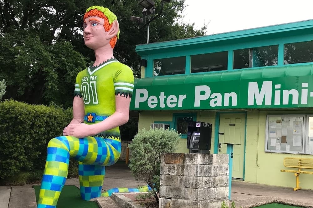 Scoring a stroke under par, Austin landmark Peter Pan Mini Golf stays another year