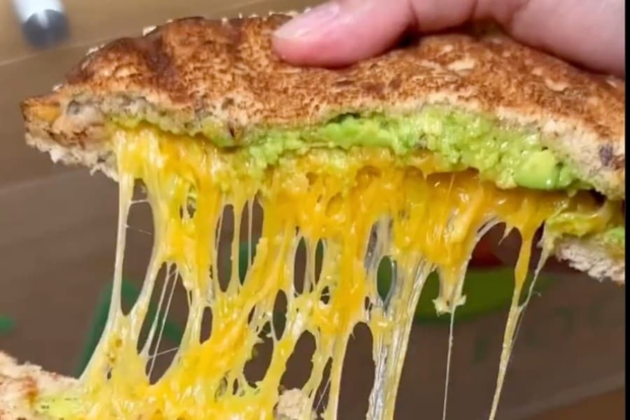 grilled cheese with avocado
