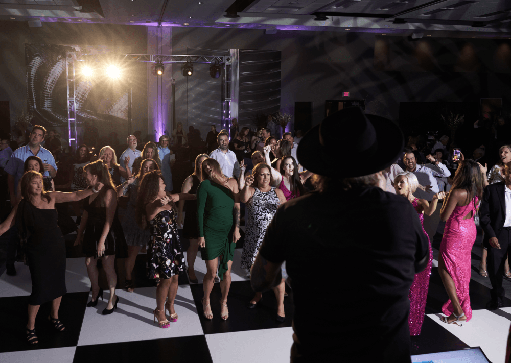 People dance