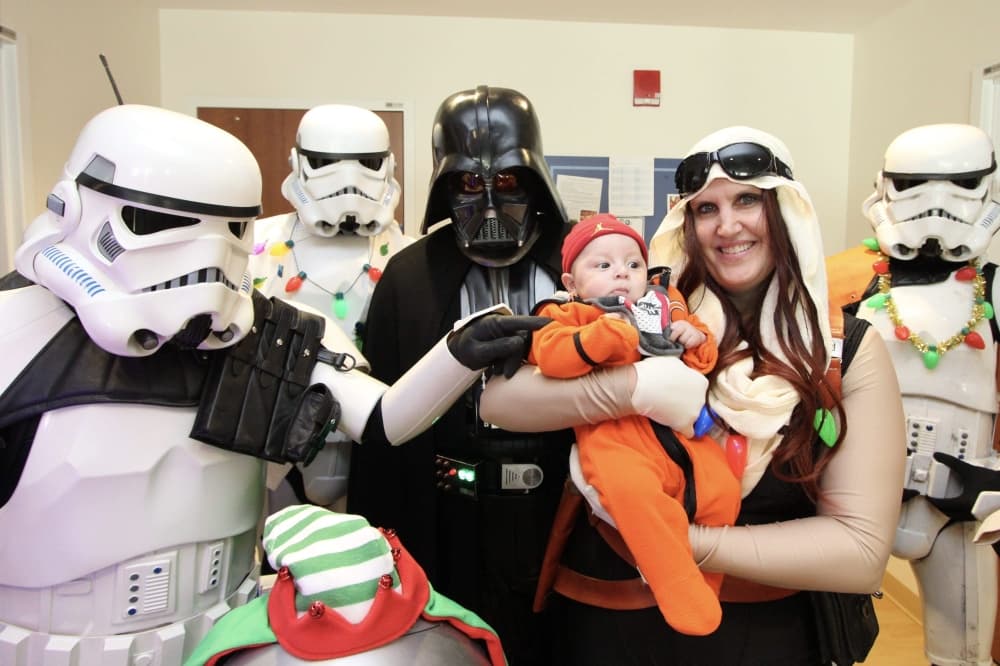 baby with storm troopers 