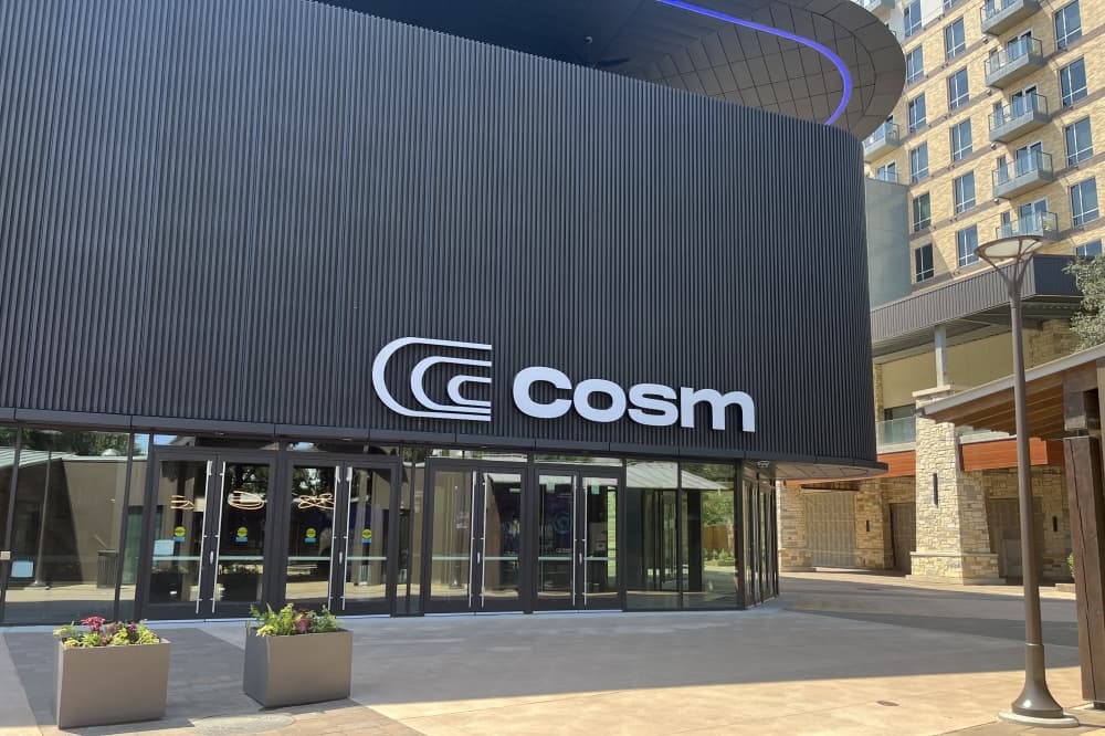 Exterior of Cosm Dallas