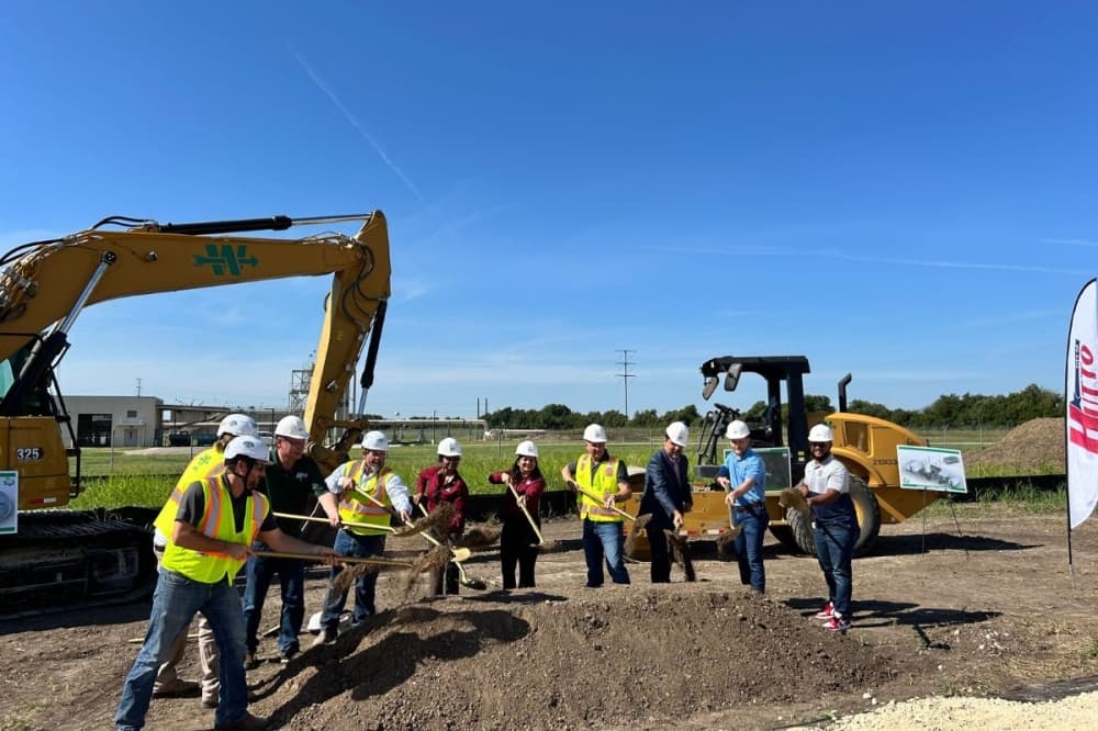 Hutto breaks ground on wastewater treatment plant expansion