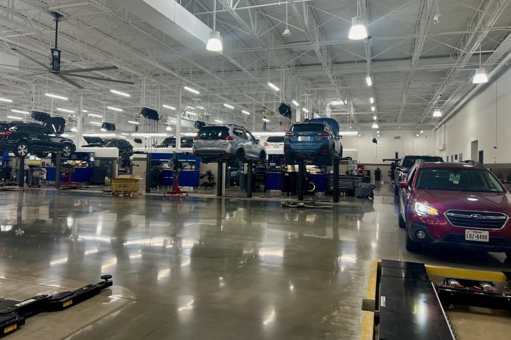 Brandon Tomes Subaru service area