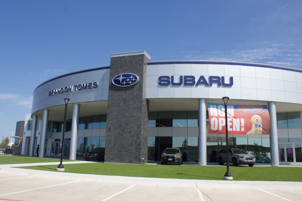 Exterior of Brandon Tomes Subaru