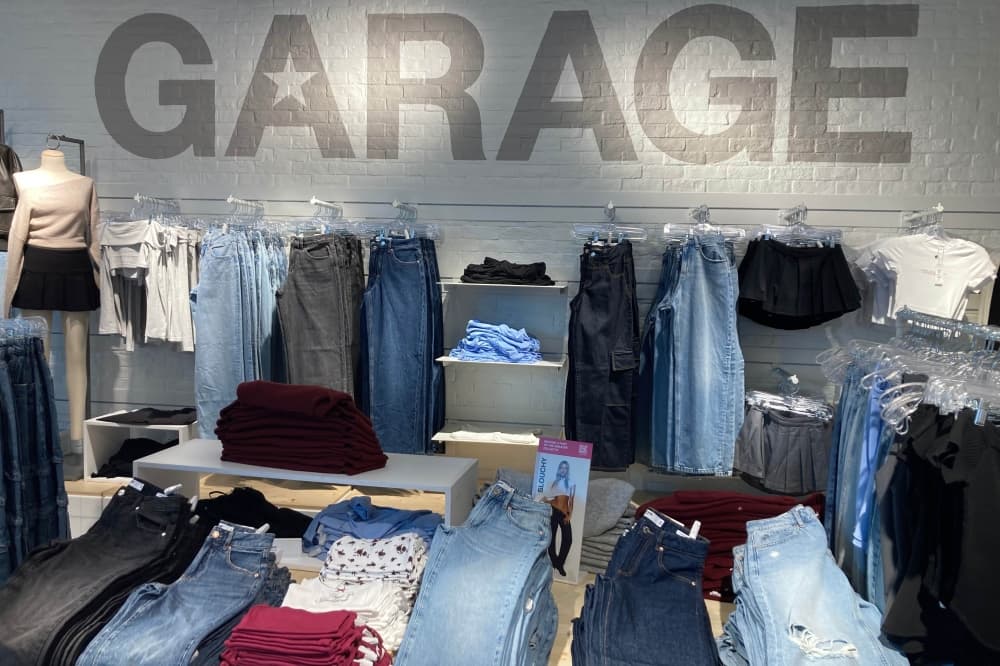 Garage offers women’s apparel from Stonebriar Centre in Frisco