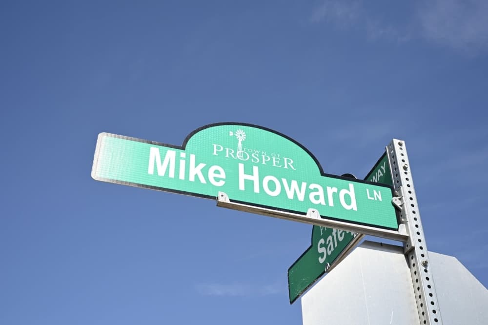 Prosper renames road for longtime peace officer