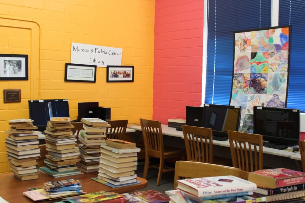 The Marcos and Fidela Garza Library
