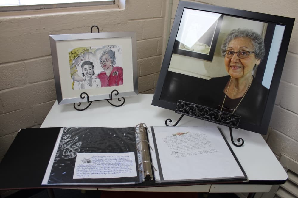 Ofelia T. Vasquez-Philo is one of the original founders of Centro. (Sarah Hernandez/Community Impact)