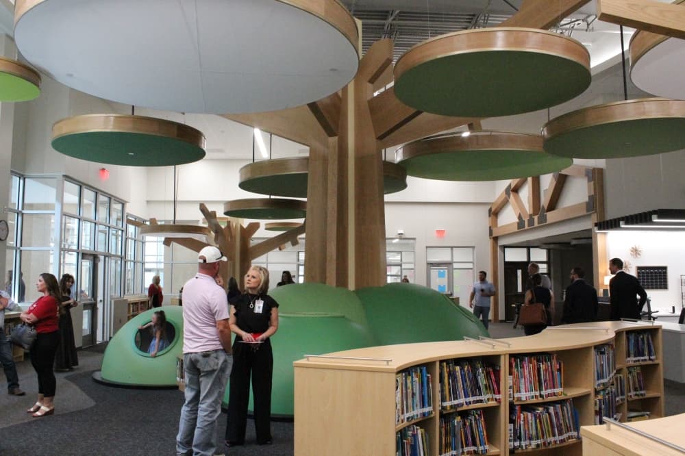 Montgomery ISD community marks opening of Creekside Elementary