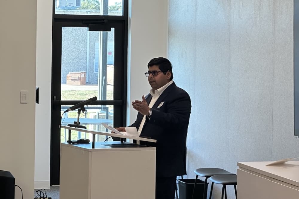 Startup Runway founder and CEO Matesh Nandyala said his company will help businesses moving to the U.S. for the first time overcome obstacles he faced when he moved abroad in 2010.