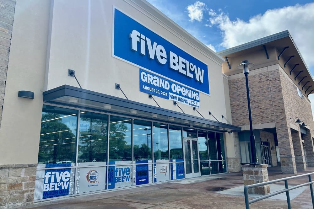Five Below opens in Round Rock Crossing shopping center