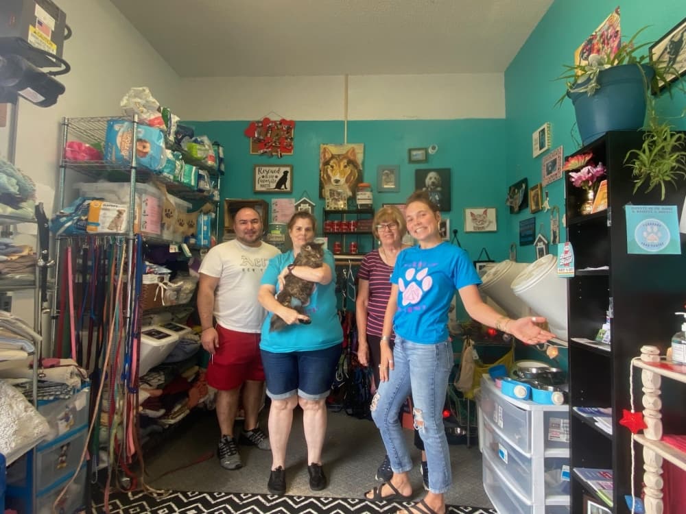 Bindl started Furrbaby Food Pantry as a way to provide community members with pets a resource for food and supplies. (Parks Kugle/Community Impact)