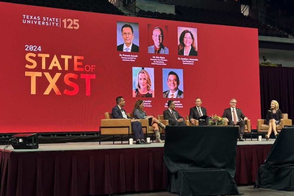 Texas State University leaders give updates on Research-1 designation