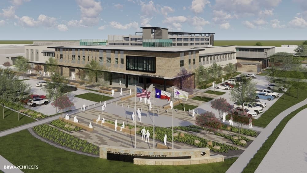 New $102M public safety center nears completion in Lewisville