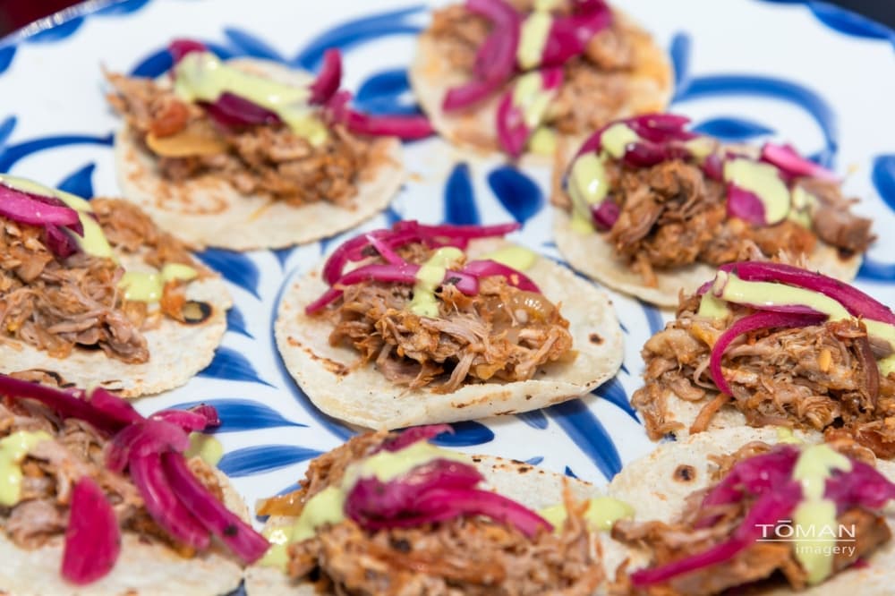 An image of the food served at a past Taste of Cedar Park. 