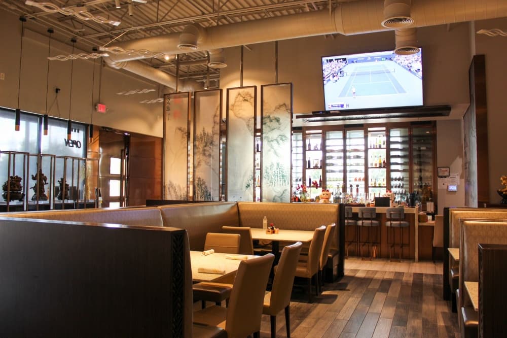 A photo of the interior of the restaurant. 