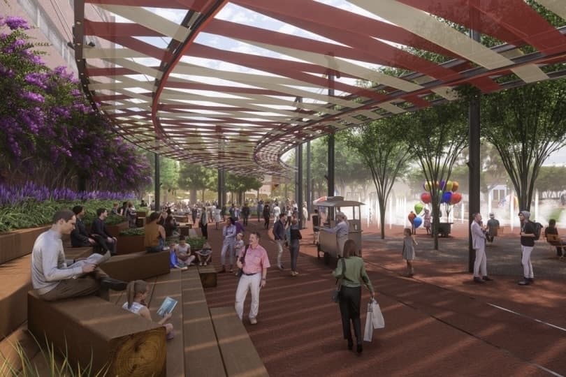 Frisco officials propose cutting features from Fourth Street Plaza as construction costs climb
