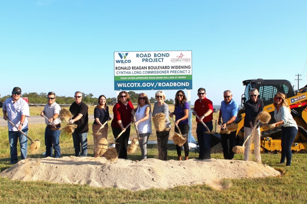 Williamson County breaks ground on $52.1M expansion of Ronald Reagan Boulevard