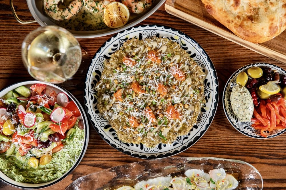 Sof Hospitality's new Mediterranean concept Okto now open in Montrose Collective