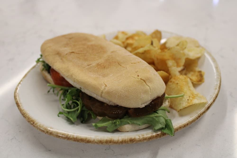 Sandwich from Hardy's Cafe. 