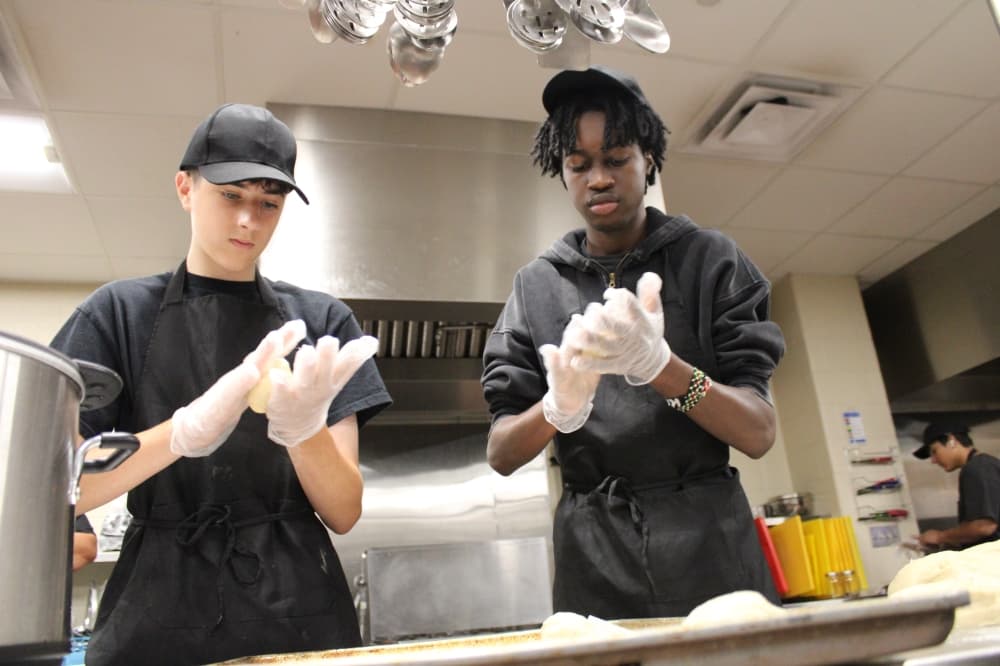 Hardy’s Cafe, Hilltop Cafe at Prosper ISD high schools offers students work experience