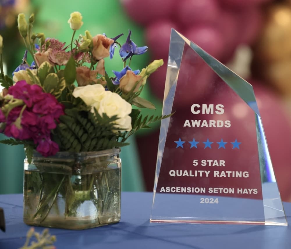 Ascension Seton Hays award