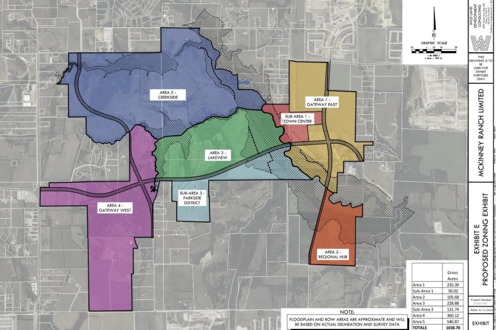 Honey Creek district map