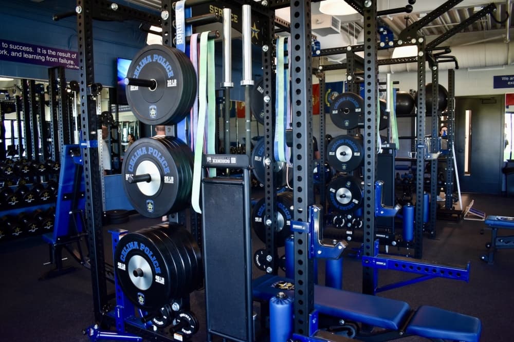 Gym at police HQ