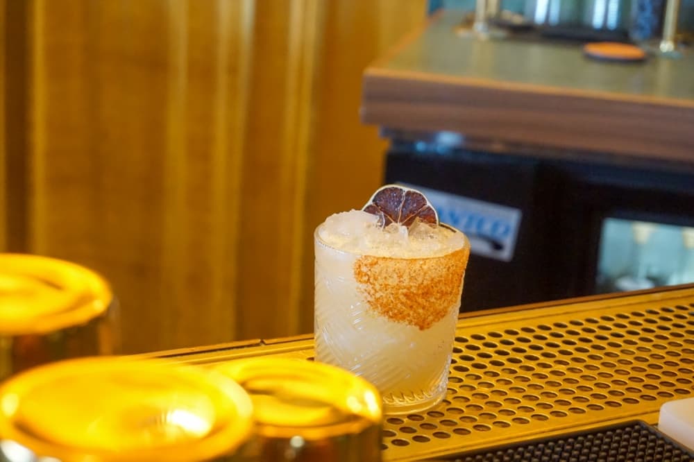 Visions of Mezcal cocktail