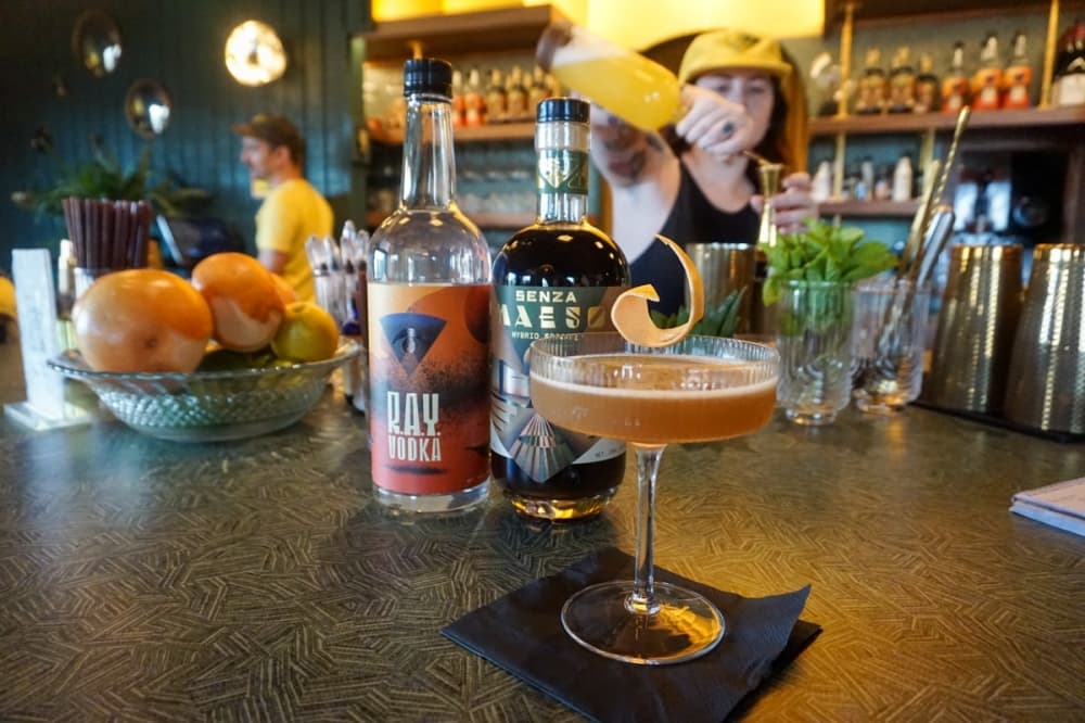 Bartender Rhiannon Metcalf