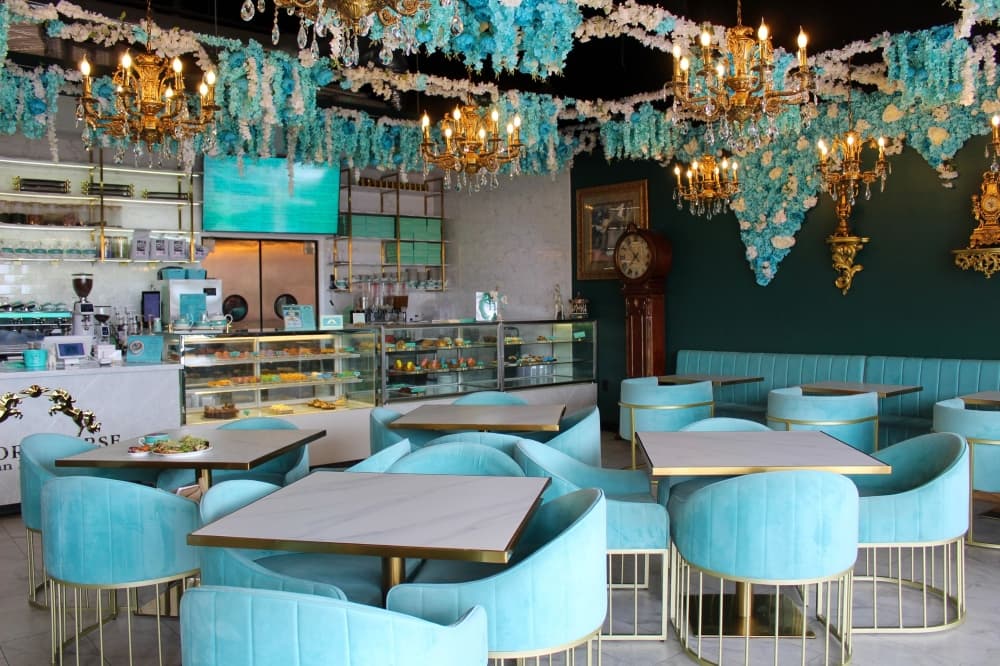An image of the interior of the bakery. 
