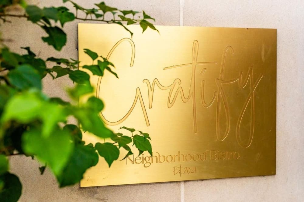 sign for bistro