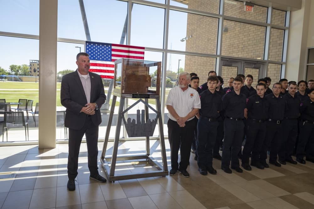 Collin College pays tribute to fallen first responders with 9/11 memorial