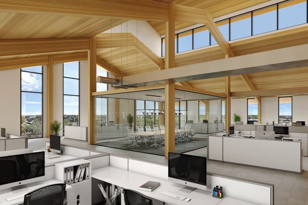 Bridgeland announces first tenants for new mass timber office building