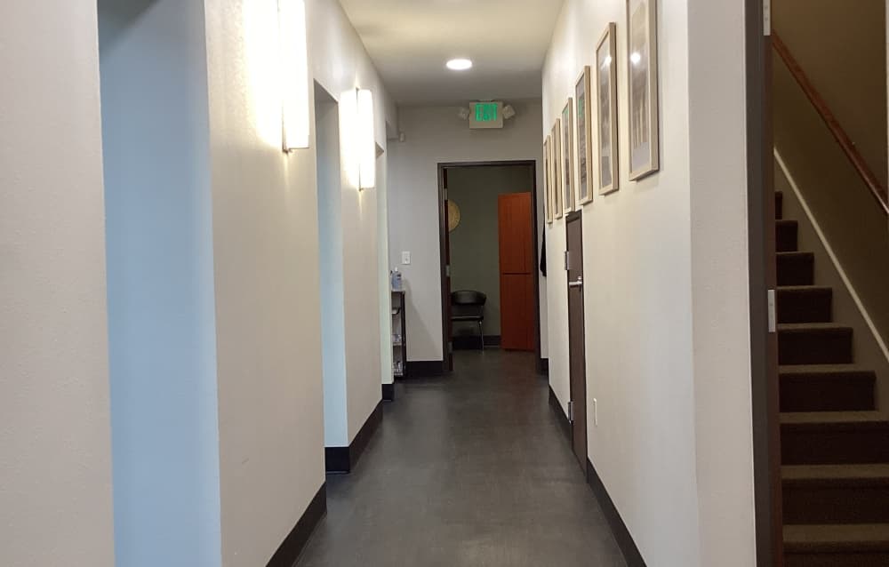 The OceanPointe Dental Assisting Academy boasts spacious rooms and hallways. 