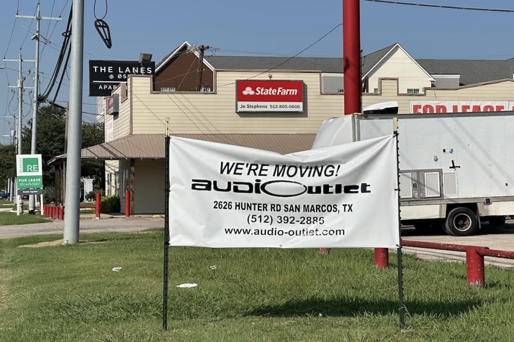 Audio Outlet relocates in San Marcos