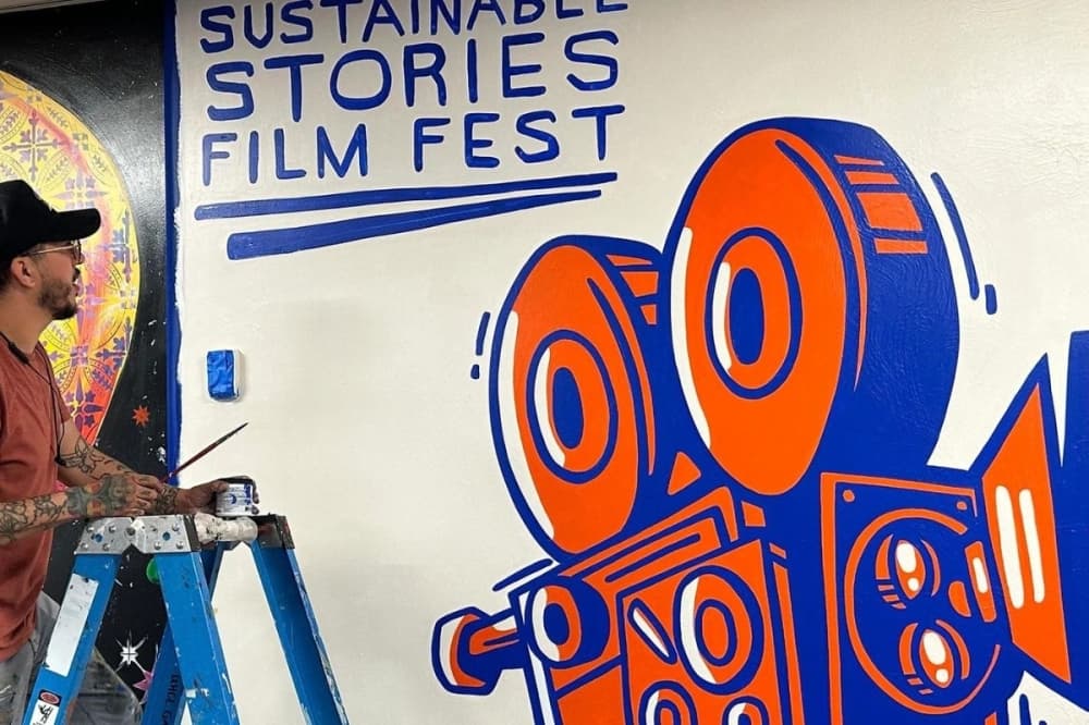 This Alvin Community College and University of Houston - Clear Lake film festival features 30 short films and visual art pieces inspired to create a more sustainable world. (Courtesy Sustainable Stories Film Fest)