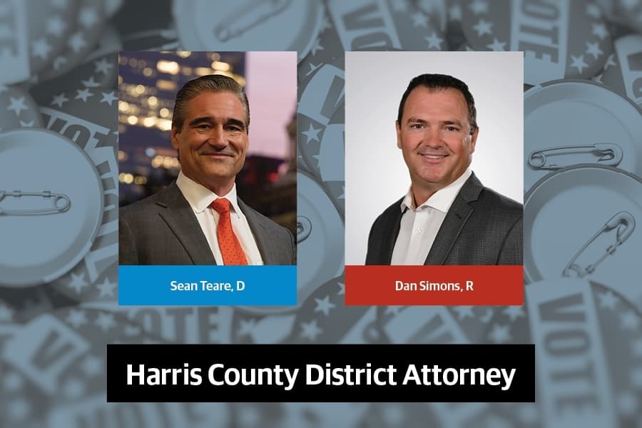 Teare secures close victory for Harris County District Attorney