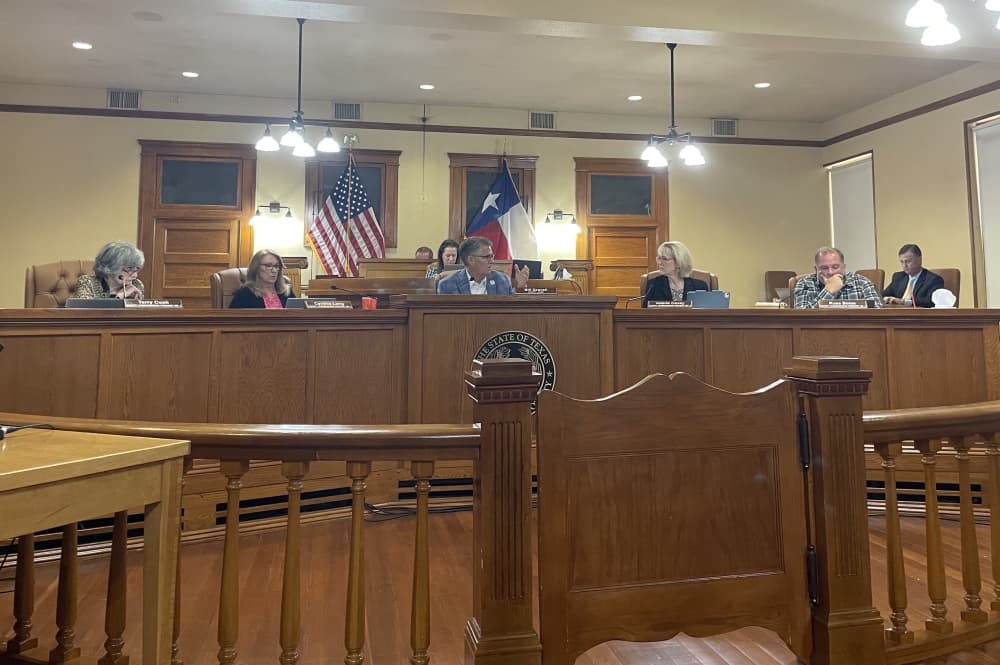 Inside of Williamson County's Courthouse. 