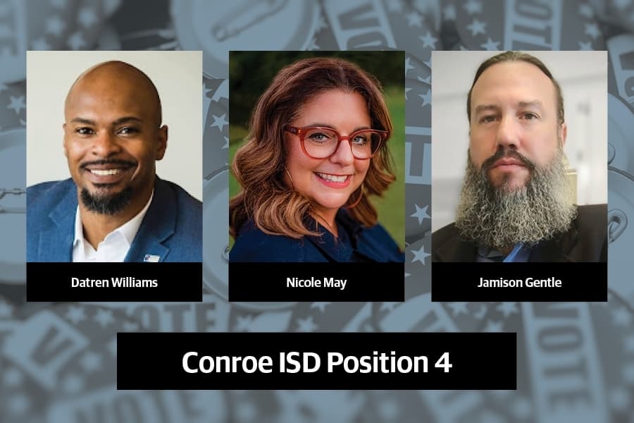 Q&A: Meet the candidates for Conroe ISD trustees Position 4