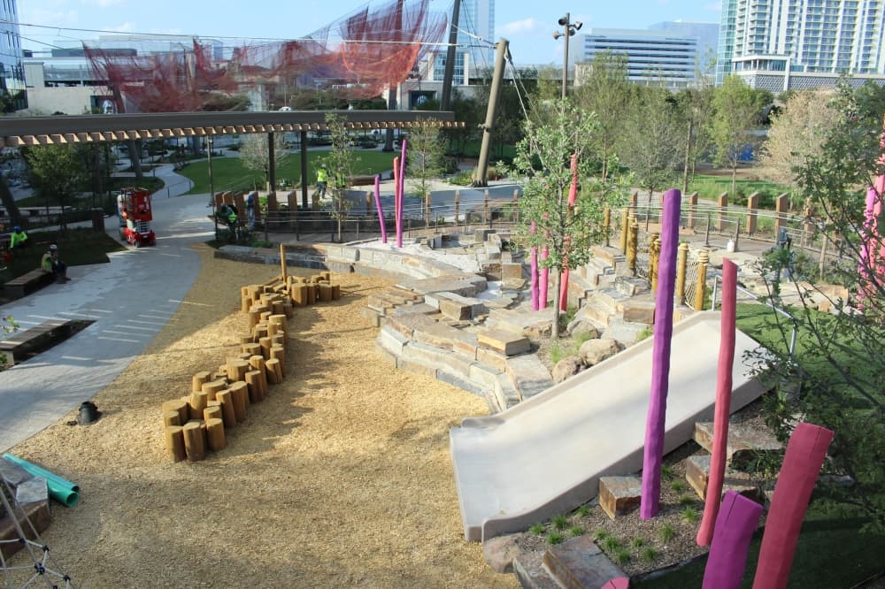 play area kaleidoscope park view