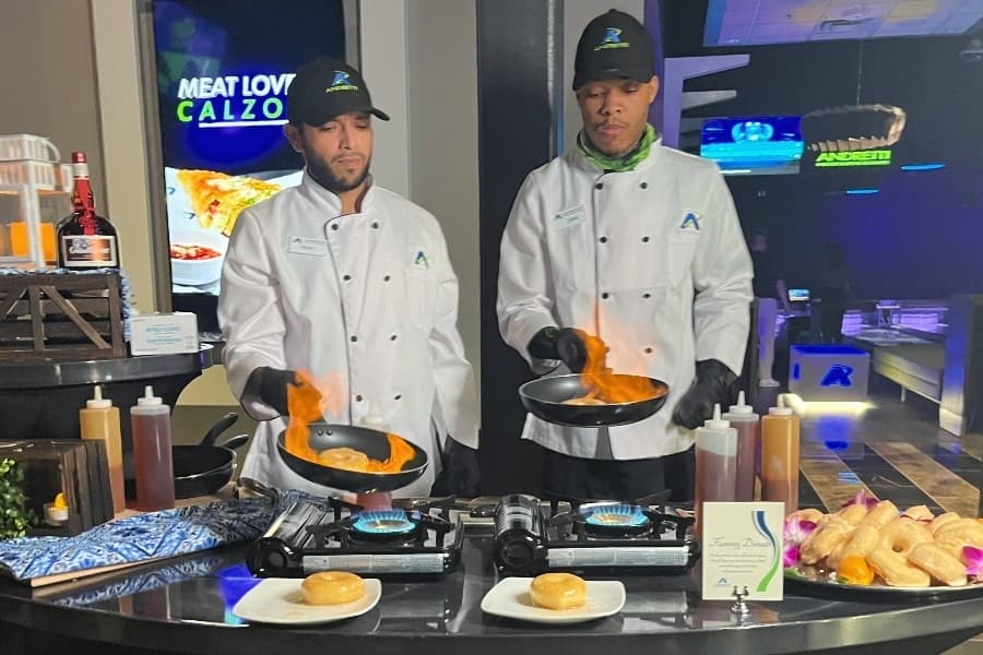 chefs cooking