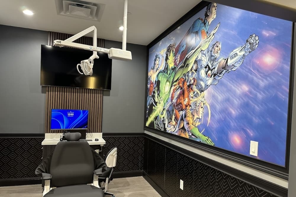 Marvel-themed dentist fights cavities in Lewisville