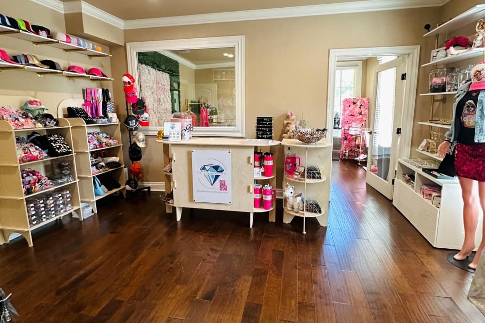 Blue Diamond Boutique offers customizable accessories in Round Rock