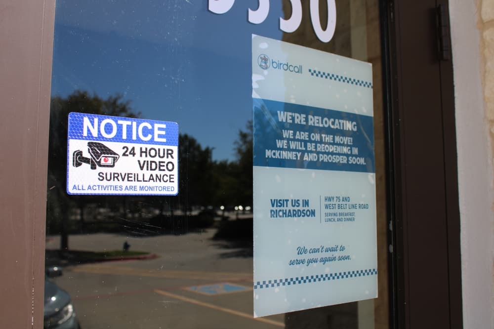 Birdcall closes Frisco location